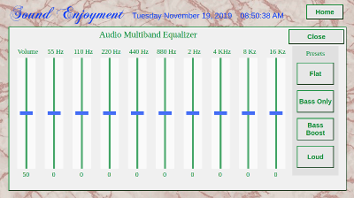 Audio Multiband Equalizer